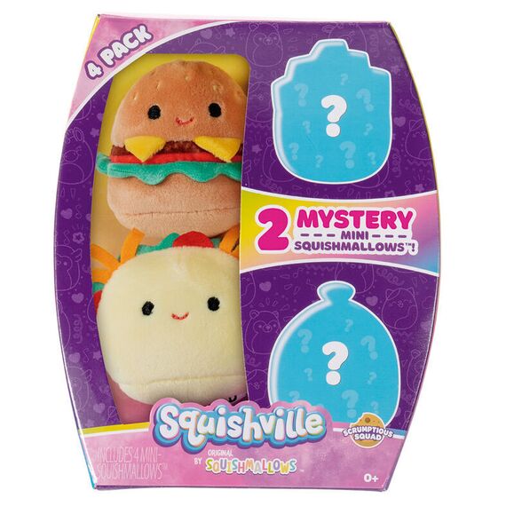 Squishmallows plush toy set assorted 5cm - Plushies - Gifts - Techbox