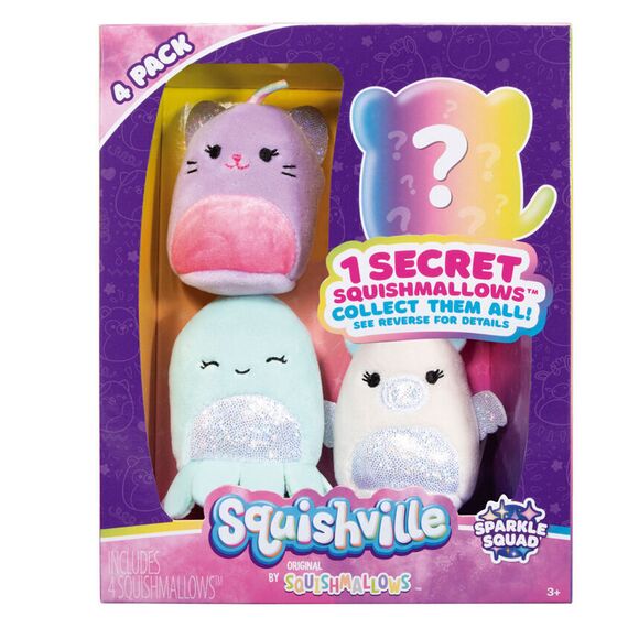 Squishmallows plush toy set assorted 5cm - Plushies - Gifts - Techbox