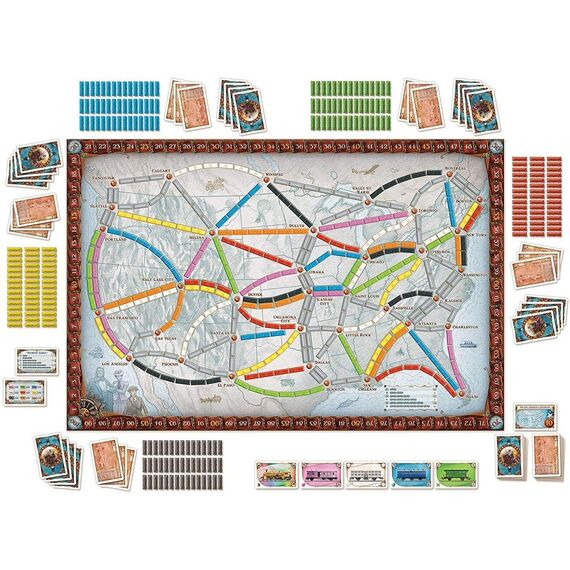Ticket to Ride - USA (Nordic) (DOW7201S) / Toys