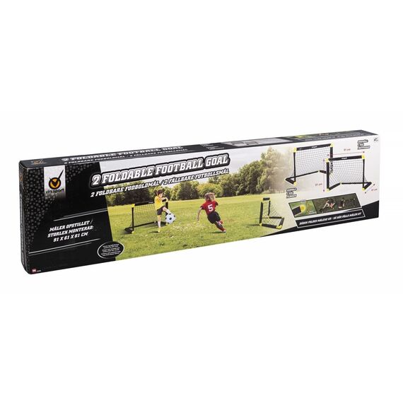 Vini Sport - 2 x Football Goal Foldable (24406) / Toys