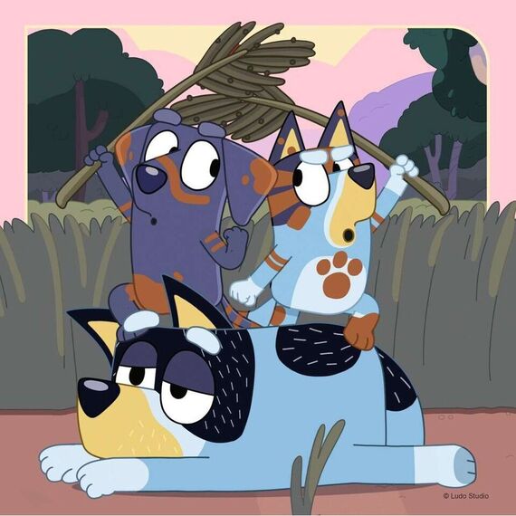 Ravensburger - Bluey 3x49p - (10105685) / Toys |  Techbox