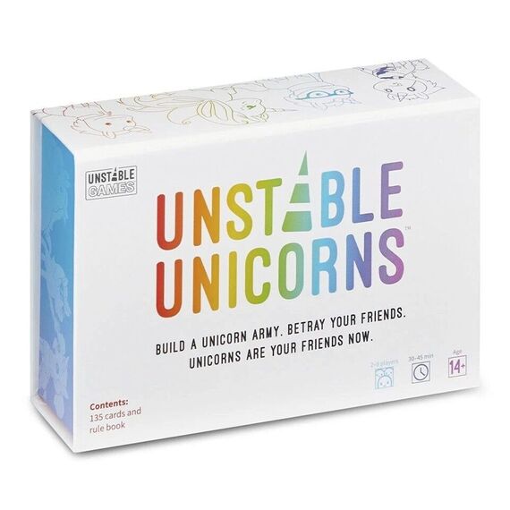 Unstable Unicorns - Card Game (Nordic) (TEEUU01SCA) / Toys - Board Games - Various - Techbox