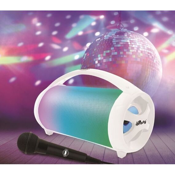Lexibook - iParty Bluetooth Speaker with lights and mic (BTP585Z) / Toys