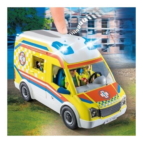 Playmobil - Ambulance with light and sound (71202) / Toys - Playmobil - Collectibles - Techbox