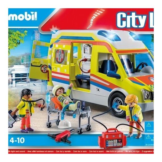 Playmobil - Ambulance with light and sound (71202) / Toys - Playmobil - Collectibles - Techbox