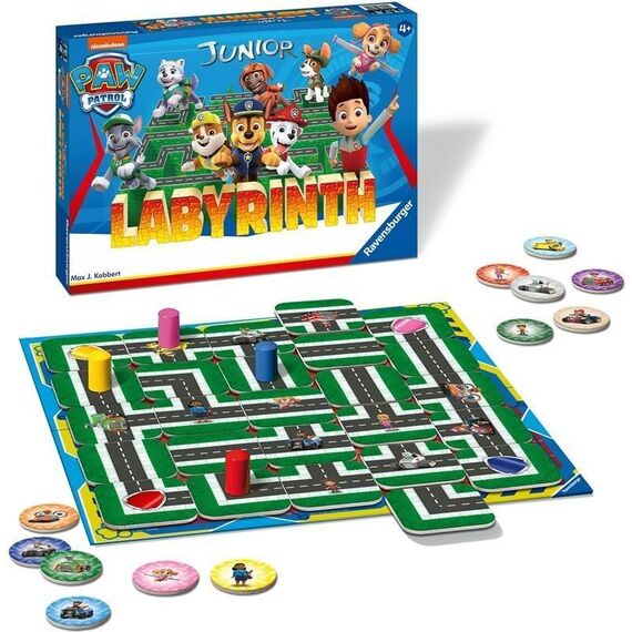 Ravensburger - Junior Labyrinth - Paw Patrol (10620826) / Toys - Board Games - Various - Techbox