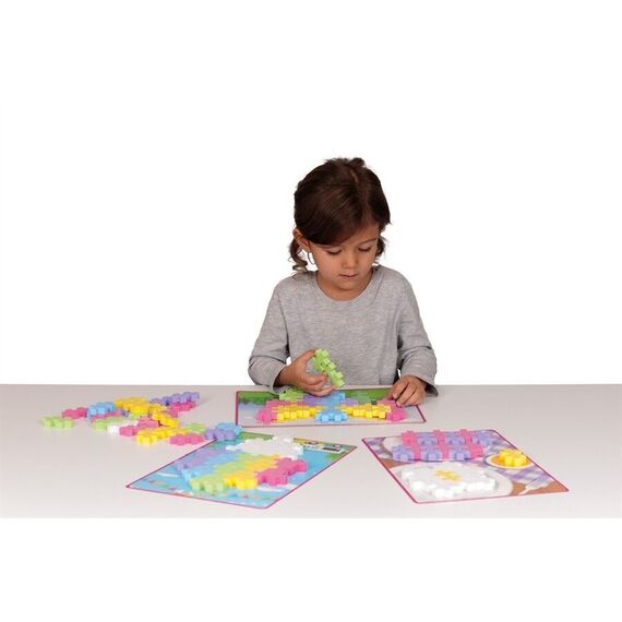 Plus Plus - BIG Pastel - Picture Puzzel - 60 pcs (3281) / Toys