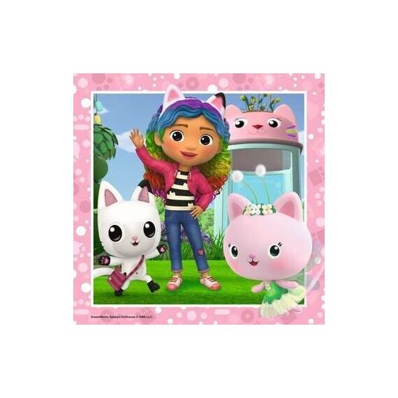 Ravensburger - Gabby's Dollhouse 3x49p - (10105659) / Toys - Puzzles - Gifts - Techbox
