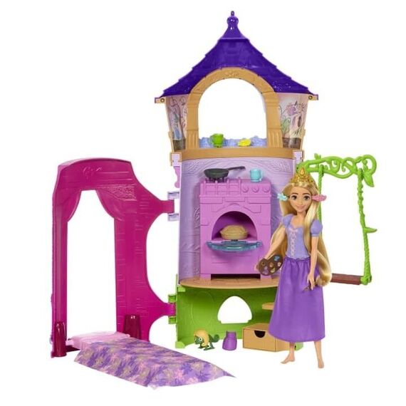 Disney Princess - Rapunzel's Tower Playset (HLW30) / Toys - Dolls - Collectibles - Techbox