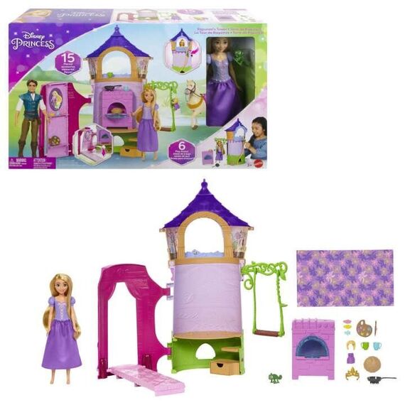 Disney Princess - Rapunzel's Tower Playset (HLW30) / Toys - Dolls - Collectibles - Techbox