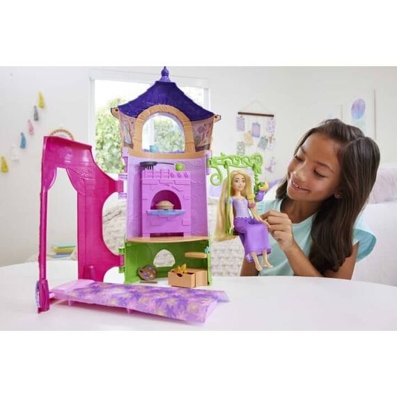 Disney Princess - Rapunzel's Tower Playset (HLW30) / Toys - Dolls - Collectibles - Techbox