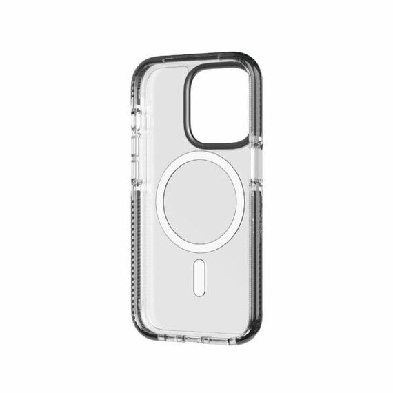 Tech21 - Evo Crystal MagSafe iPhone 14 Pro Cover - Clear / Graphite Black / Electronics - Uncategorized Cases (2) - Cases - Techbox