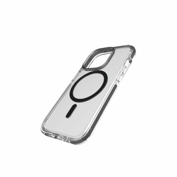 Tech21 - Evo Crystal MagSafe iPhone 14 Pro Cover - Clear / Graphite Black / Electronics - Uncategorized Cases (2) - Cases - Techbox