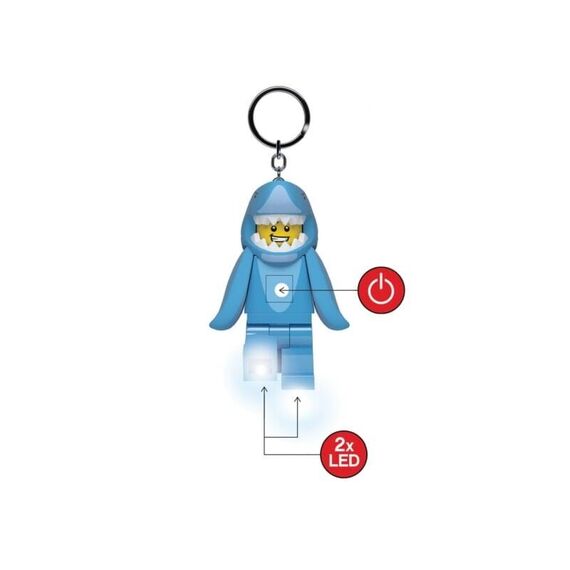 LEGO - Keychain w/LED - Shark Suit Guy (4006036-LGL-KE155H) / Toys |  Techbox