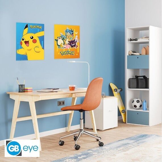 POKEMON - Set 2 Posters - Colourful Characters (52x38) / Fan Shop and Merchandise |  Techbox