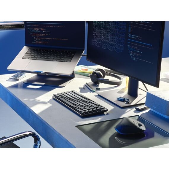 Logitech - MX Compact Mechanical Wireless Illuminated Keyboard - Nordic / Computers | Techbox