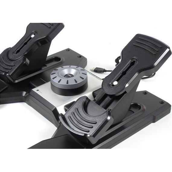 Logitech - G Saitek PRO Flight Rudder Pedals / PC - PC Accessories - Accessories for Consoles - Techbox