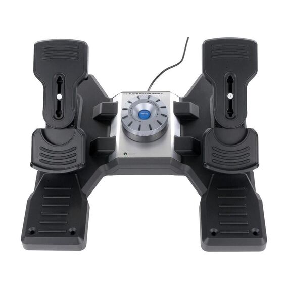 Logitech - G Saitek PRO Flight Rudder Pedals / PC - PC Accessories - Accessories for Consoles - Techbox