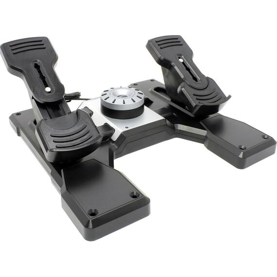 Logitech - G Saitek PRO Flight Rudder Pedals / PC - PC Accessories - Accessories for Consoles - Techbox
