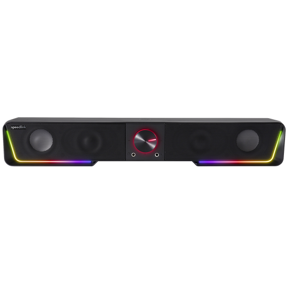 Speedlink - GRAVITY RGB Stereo Soundbar, black / Electronics
