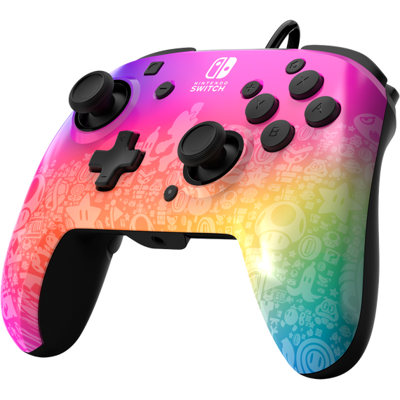 PDP Rematch Wired controller - Star Spectrum / Nintendo Switch | Techbox
