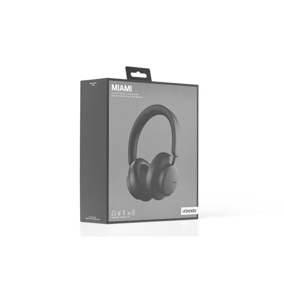 Urbanista - Miami Midnight Black Wireless ANC Headphones / Electronics | Techbox