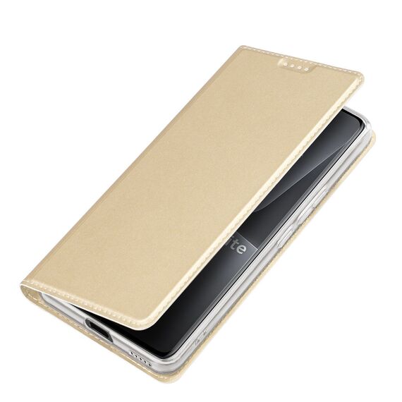 Dux Ducis Skin Pro Case for Xiaomi 13 Lite Flip Card Wallet Stand Gold - Xiaomi Cases - Cases - Techbox