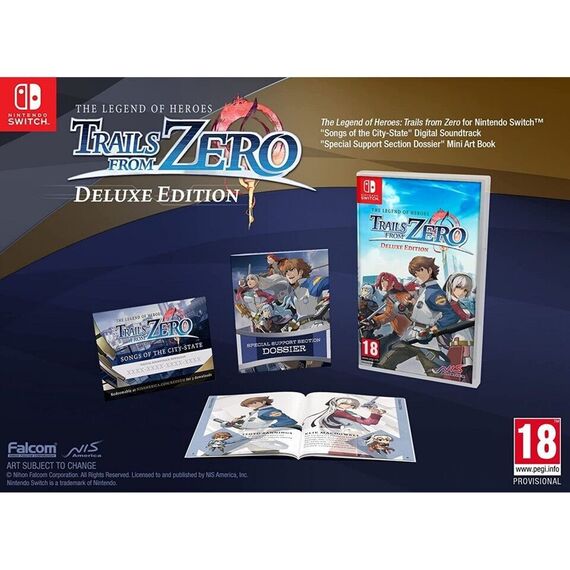 The Legend of Heroes: Trails from Zero Deluxe Edition / Nintendo Switch - Nintendo Switch Games - Games - Techbox