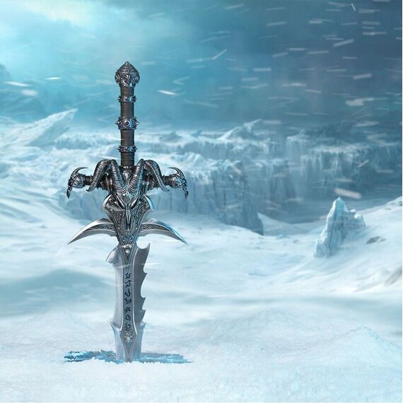 World of Warcraft - Frostmourne Sword Replica Scale 1/1 / Fan Shop and Merchandise |  Techbox