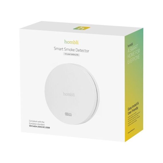 Hombli - Smart Smoke Detector White / Electronics
