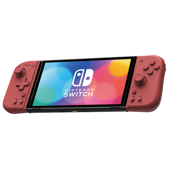 HORI Split Pad Compact - Apricot Red / Nintendo Switch | Techbox