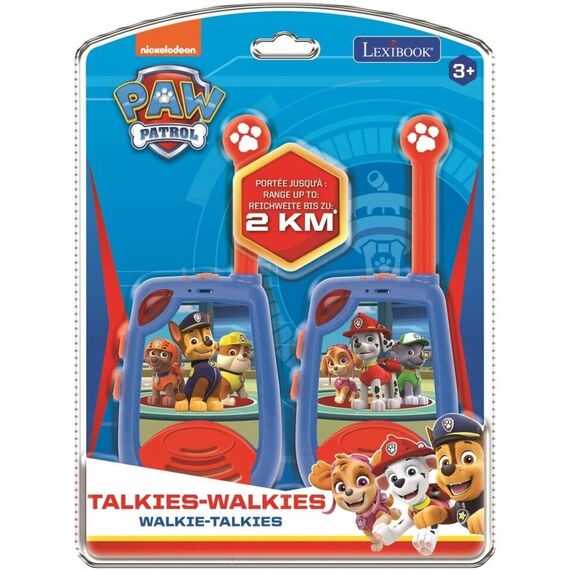 Lexibook - Paw Patrol - Digital Walkie-talkies (2km) (TW25PA) / Toys - Camping - Hobbies - Techbox