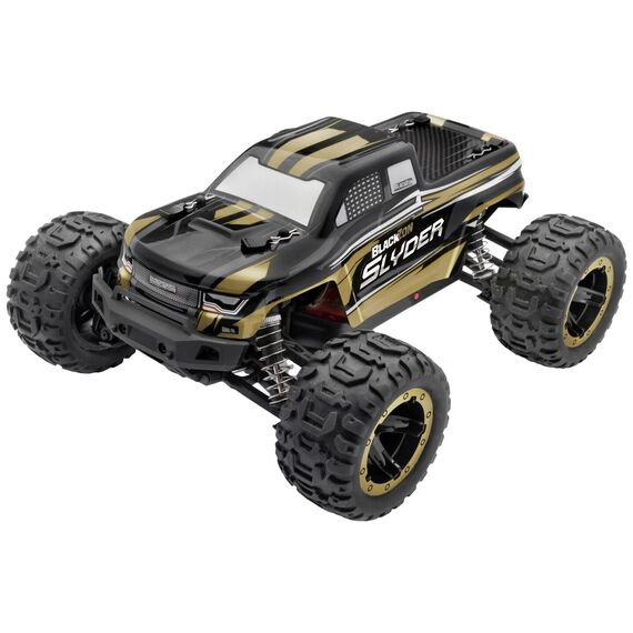 BLACKZON - Slyder MT 1/16 4WD Electric Monster Truck - Gold (540101) / Toys - Modeling - Hobbies - Techbox