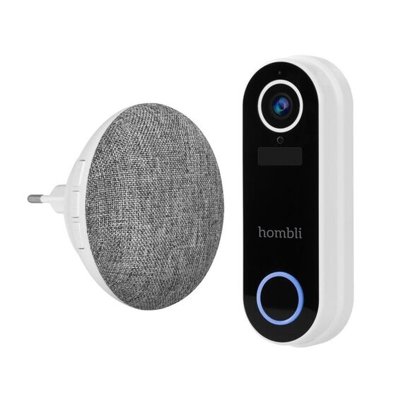 Hombli - Smart Doorbell 2 Promo Pack (Doorbell 2 + Chime 2) White / Electronics