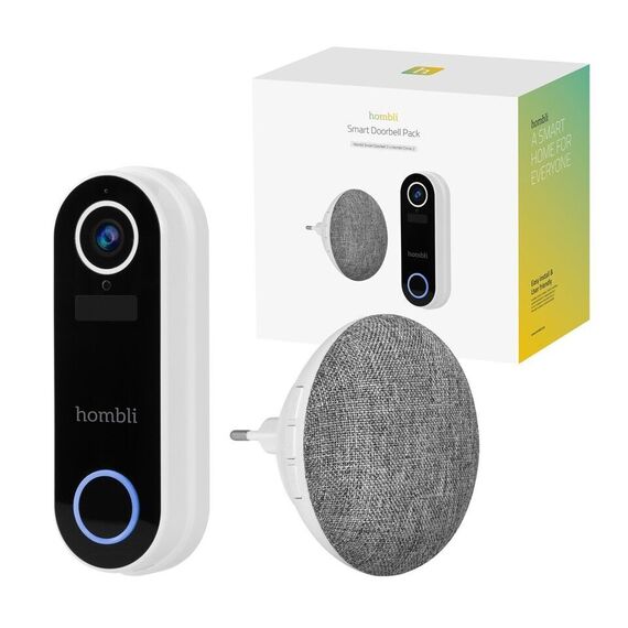 Hombli - Smart Doorbell 2 Promo Pack (Doorbell 2 + Chime 2) White / Electronics