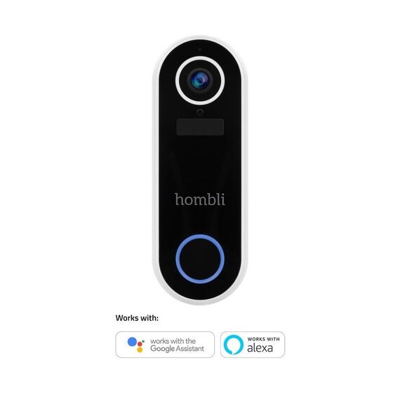 Hombli - Smart Doorbell 2 Promo Pack (Doorbell 2 + Chime 2) White / Electronics