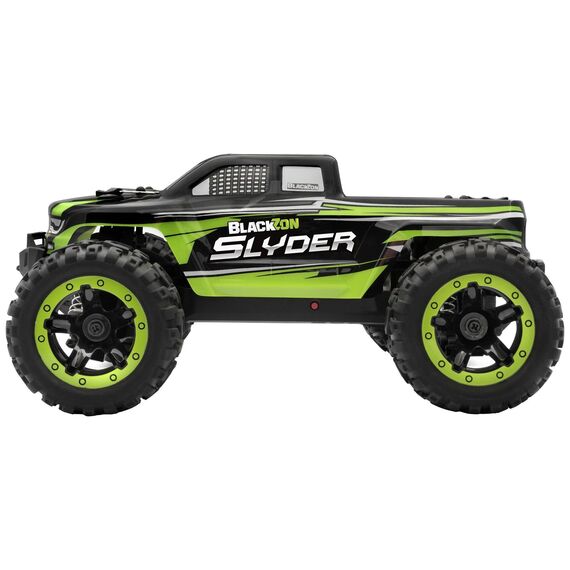 BLACKZON - Slyder MT 1/16 4WD Electric Monster Truck - Green (540100) / Toys - Modeling - Hobbies - Techbox