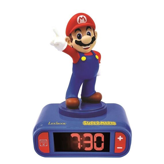 Lexibook - Super Mario - Alarm Clock 3D (RL800NI) / Toys |  Techbox