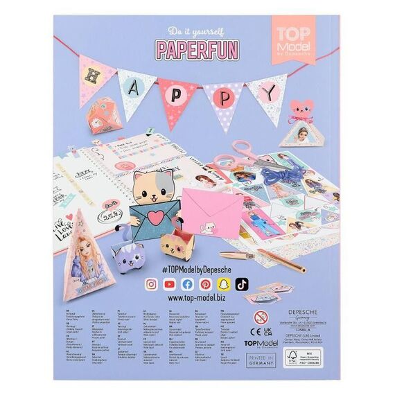 TOPModel - DIY Paper Fun Book CUTIE STAR - (412581) / Toys - Αταξινόμητα -  - Techbox