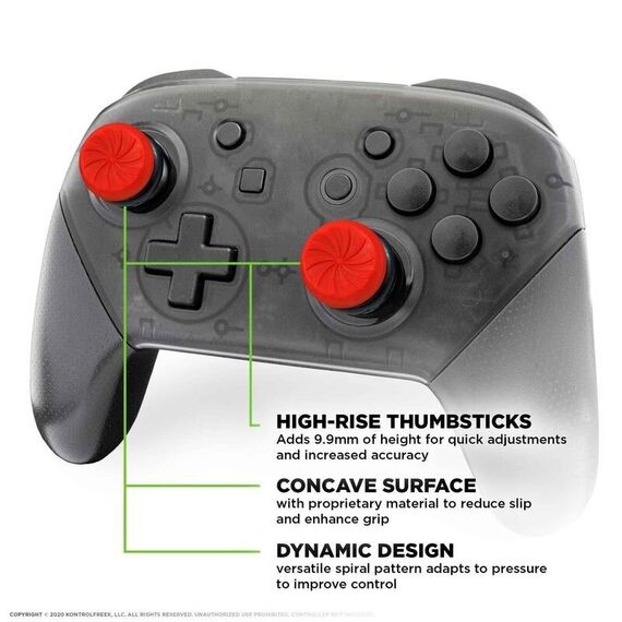 KontrolFreek - FPS Freek Inferno - Nintendo Pro (4 Prong) / Nintendo Switch | Techbox