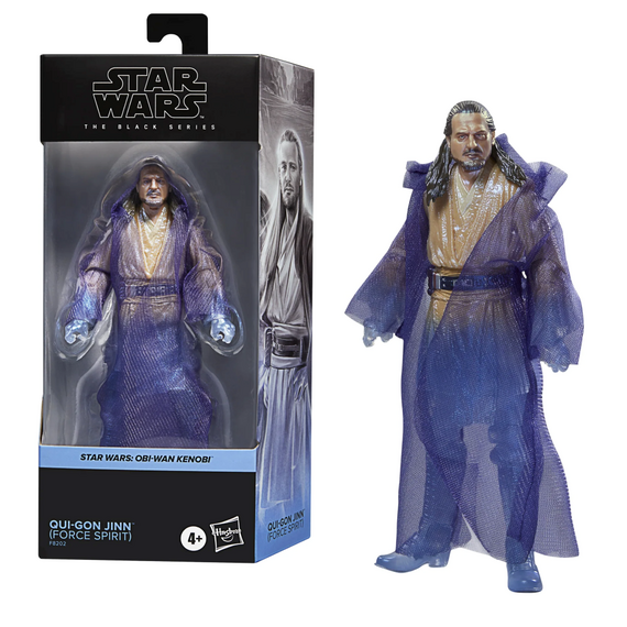 STAR WARS - Qui-Gon Jinn (Force Spirit) - Figure Black Series 15cm - Figurines - Collectibles - Techbox