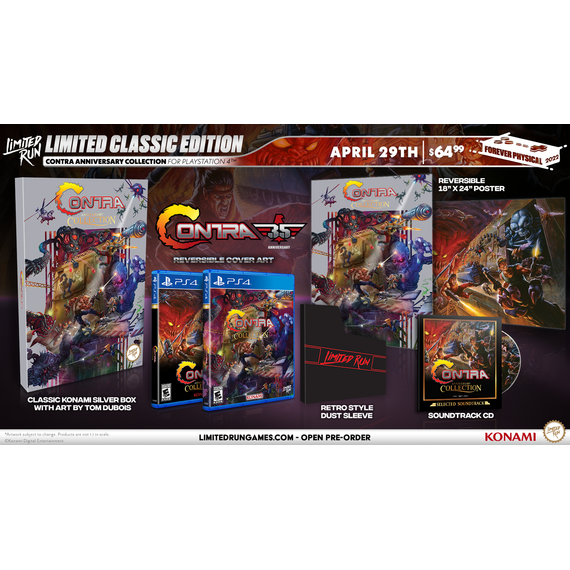 Contra Anniversary Collection Classic Edition / PlayStation 4 | Techbox