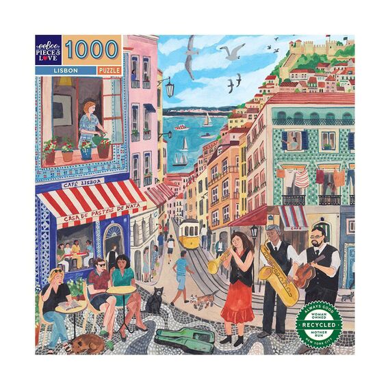 EEBOO - Puzzle 1000 pcs - Lisbon - (EPZTLSB) / Toys |  Techbox