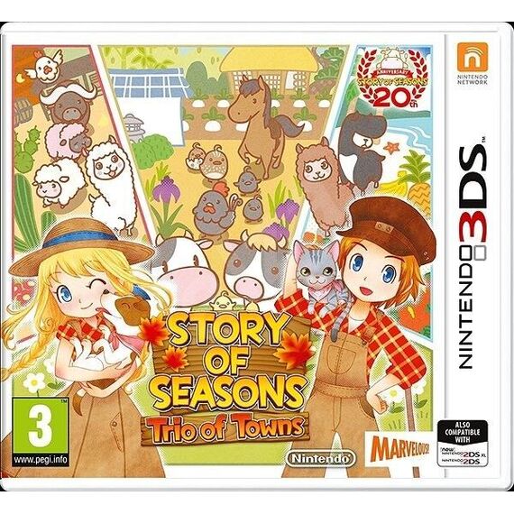 Story of Seasons: Trio of Towns / Nintendo 3DS | Techbox