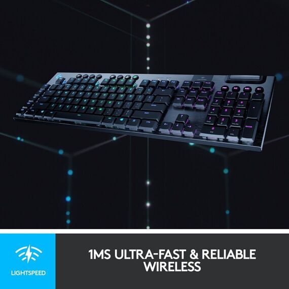 Logitech - G915 Lightspeed Wireless RGB Mechanical Gaming Keyboard Nordic / Computers | Techbox