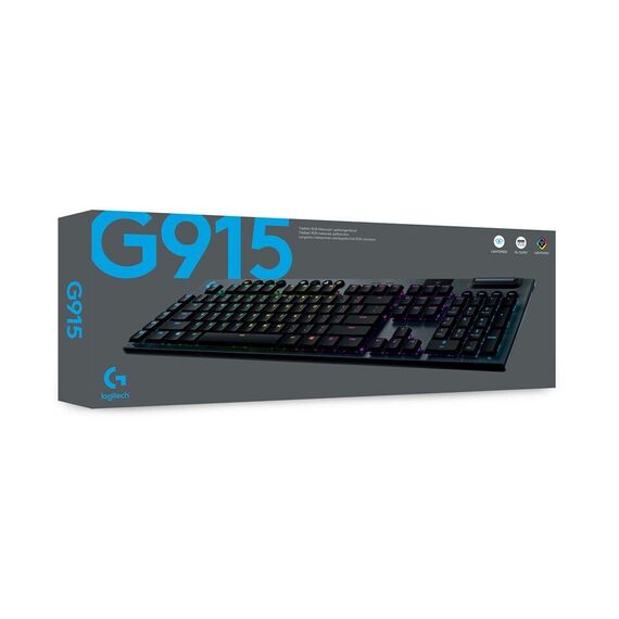 Logitech - G915 Lightspeed Wireless RGB Mechanical Gaming Keyboard Nordic / Computers | Techbox