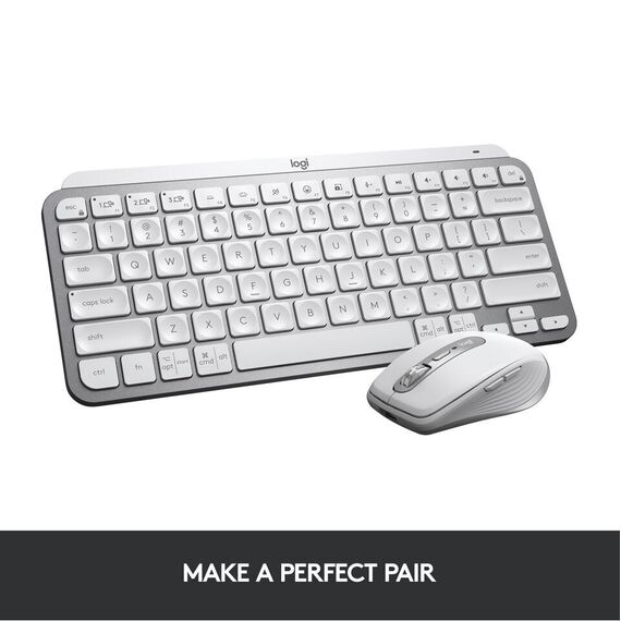 Logitech - MX Keys Mini Minimalist Wireless Illuminated Keyboard - Nordic Layout / Computers - Keyboards - Keyboards & Mice - Techbox