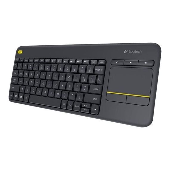 ​Logitech Wireless Touch Keyboard K400 Plus Black (Nordic)​ / Computers - Keyboards - Keyboards & Mice - Techbox