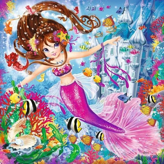 Ravensburger - Charming Mermaids 3x49p - 08063 / Toys |  Techbox