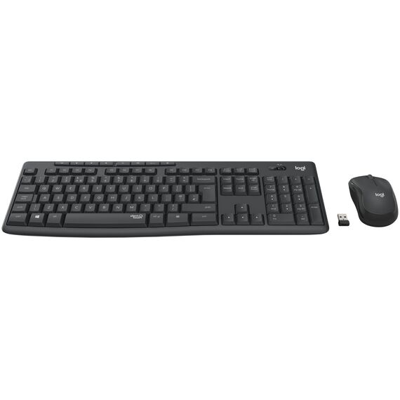 Logitech - MK295 Silent Wireless Combo Keyboad & Mouse set - Nordic Layout / Computers | Techbox